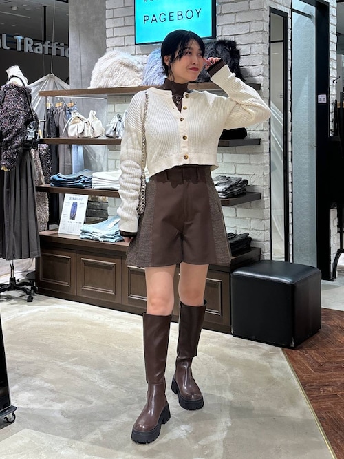 セール】サイドゴアロングブーツ（ブーツ）｜PAGEBOY（ページ