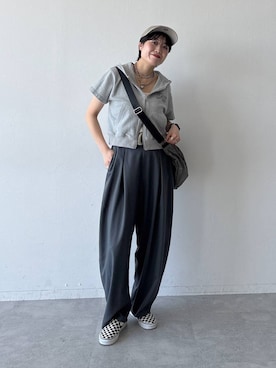 「PAGEBOY」｜kaeさん（レディース・163cm）の夏コーディネート