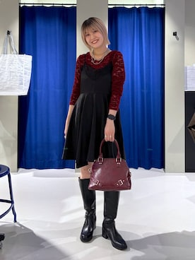 「PAGEBOY（ページボーイ）のアイテム（Tシャツ/カットソー）」を使った、kaeさん（レディース・163cm）の秋コーディネート