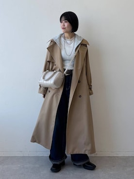 「旅行」｜kaeさん（レディース・163cm）の秋コーディネート