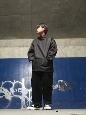 「アイテム（その他トップス）」を使った、creamsoda_roomさん（メンズ・161cm・20代）の秋コーディネート
