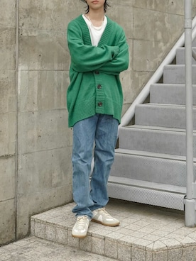 「Scat（スキャット）のアイテム」を使った、Kazuさん（メンズ・178cm）の春コーディネート