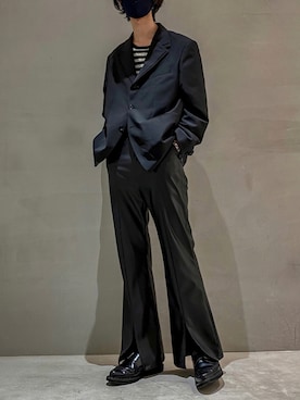 「UNDERCOVER（アンダーカバー）のアイテム」を使った、Kazuさん（メンズ・178cm）の秋コーディネート