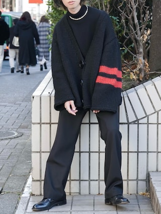 ANREALAGE（アンリアレイジ）の「ANREALAGE “ZOOM”ニットカーディガン