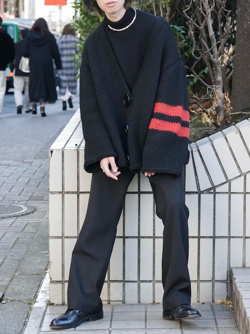 ANREALAGE（アンリアレイジ）の「ANREALAGE “ZOOM”ニットカーディガン