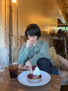 「doublet（ダブレット）のアイテム（トップス）」を使った、Kazuさん（メンズ・178cm）の秋コーディネート