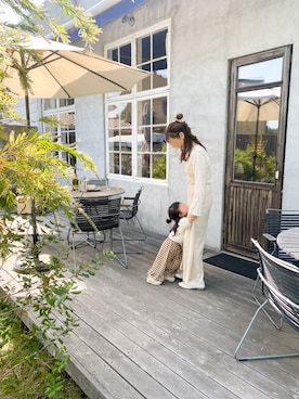 「select MOCA（セレクトモカ）のアイテム（パンツ）」を使った、airiさん（レディース・163cm）の冬コーディネート