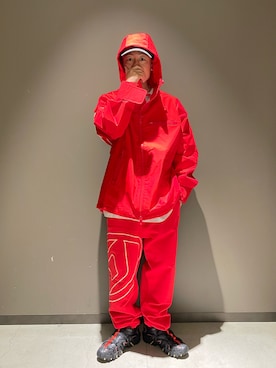 「DIESEL（ディーゼル）のアイテム（ナイロンジャケット）」を使った、KATOさん（メンズ・166cm）の冬コーディネート