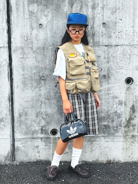 かーちんさん（キッズ・147cm）の夏コーディネート
