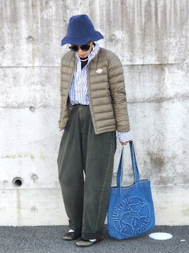 かーちんさん（レディース・156cm）の秋コーディネート