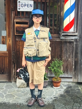 かーちんさん（キッズ・147cm）の夏コーディネート