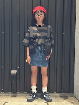 かーちんさん(キッズ・148cm)の夏コーディネート