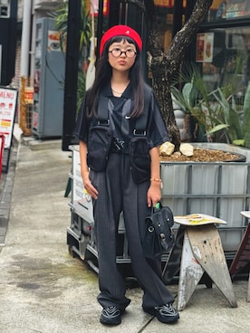 かーちんさん(キッズ・148cm)の夏コーディネート