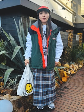 かーちんさん（レディース・156cm）の冬コーディネート