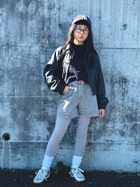 かーちんさん（キッズ・144cm）の冬コーディネート