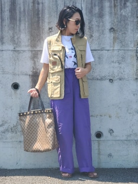 かーちんさん（レディース・156cm）の秋コーディネート