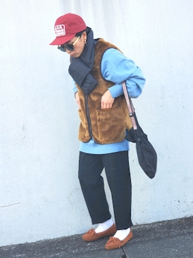 かーちんさん（レディース・156cm）の秋コーディネート