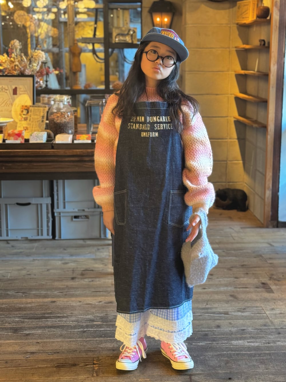 DENIM DUNGAREEのエプロンを使った人気ファッションコーディネート - WEAR