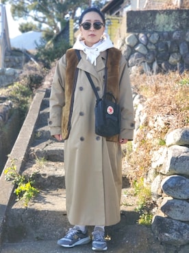 かーちんさん（レディース・156cm）の冬コーディネート