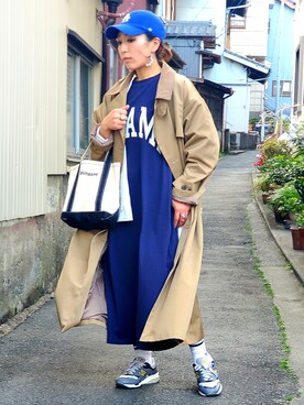 かーちんさん（レディース・156cm）の春コーディネート