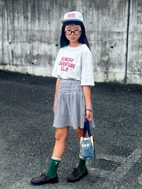 かーちんさん(キッズ・148cm)の夏コーディネート