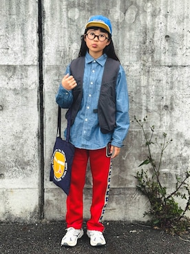 かーちんさん（キッズ・144cm）の春コーディネート