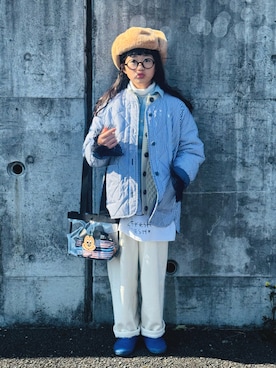 かーちんさん（キッズ・144cm）の冬コーディネート