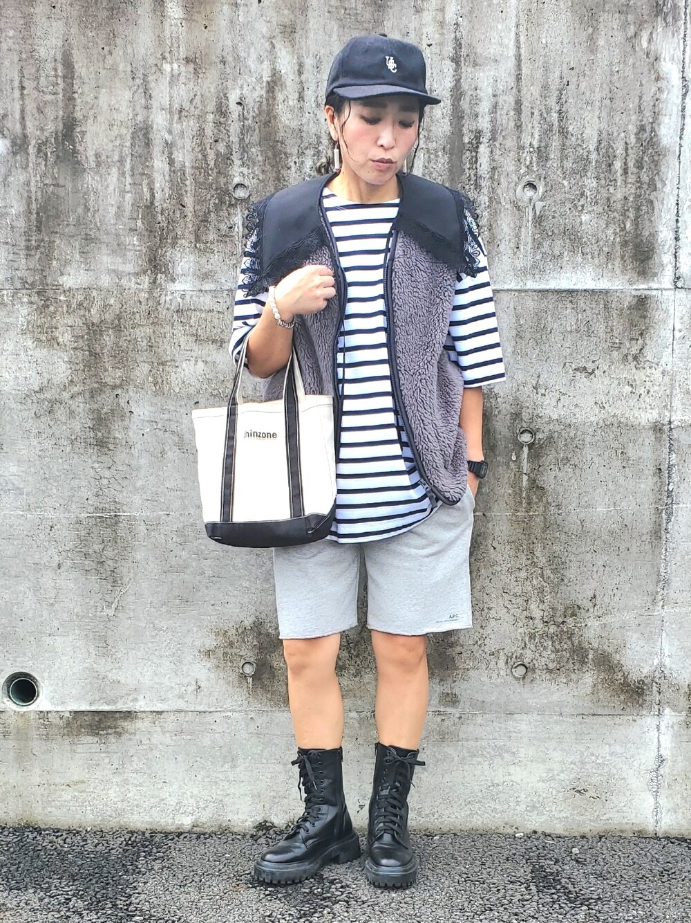【CAHU × SHINZONE 別注】EXCLUSIVE 縦型トートバッグ BISTRO SÉBASTIEN TOTEBAG – Shinzone