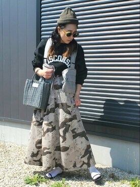 かーちんさん（レディース・156cm）の春コーディネート