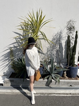 HIYORINさん（レディース・158cm）の冬コーディネート