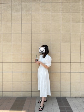 「KOR（ケーオーアール）のアイテム」を使った、HIYORINさん（レディース・158cm）の冬コーディネート