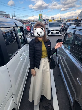 「SAC（サック）のアイテム」を使った、HIYORINさん（レディース・158cm）の冬コーディネート