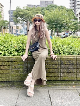 「LATINA（ラティーナ）のアイテム」を使った、noah🐈さん（レディース・155cm）の夏コーディネート