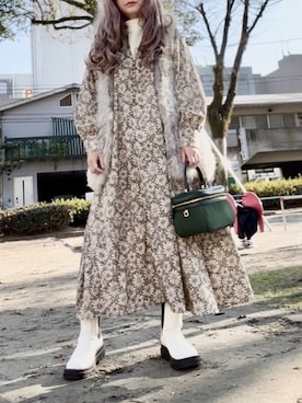 「DECEIVE..（ディセイブ）のアイテム」を使った、noah🐈さん（レディース・155cm）の冬コーディネート