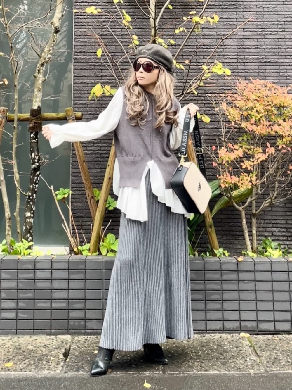 Goodenough ダークグレー ベレー帽 Goodenough ダークグレー ベレー帽 Goodenough ダークグレー ベレー帽