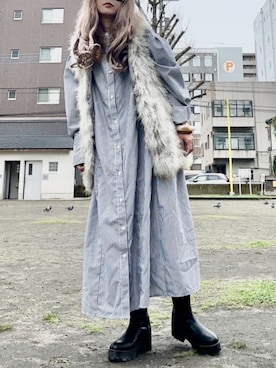 「DECEIVE..（ディセイブ）のアイテム」を使った、noah🐈さん（レディース・155cm）の春コーディネート