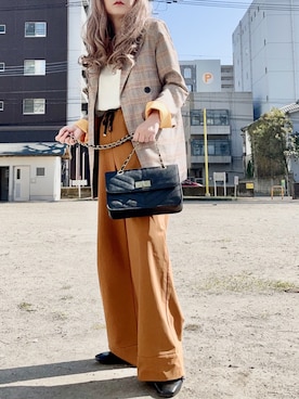 「troisのアイテム」を使った、noah🐈さん（レディース・155cm）の冬コーディネート