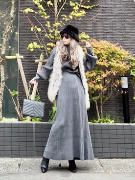 「Jeffrey Campbell（ジェフリーキャンベル）のアイテム（ブーツ）」を使った、noah🐈さん（レディース・155cm）の秋コーディネート
