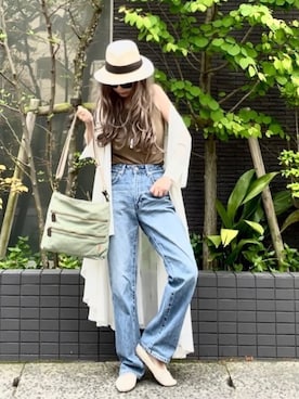 「something_jean」｜noah🐈さん（レディース・155cm）の春コーディネート
