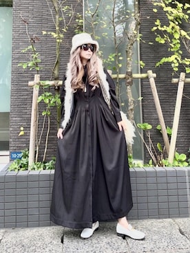 「DECEIVE..（ディセイブ）のアイテム」を使った、noah🐈さん（レディース・155cm）の秋コーディネート