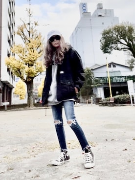 noah🐈さん（レディース・155cm）の冬コーディネート