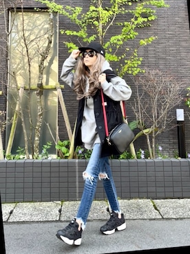 「Java（ジャバ）のアイテム」を使った、noah🐈さん（レディース・155cm）の春コーディネート