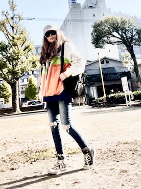 noah🐈さん（レディース・155cm）の秋コーディネート