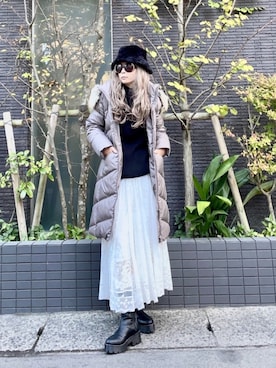 「カルバンクライン」｜「アイテム（ジャケット/アウター）」を使った、noah🐈さん（レディース・155cm）の秋コーディネート