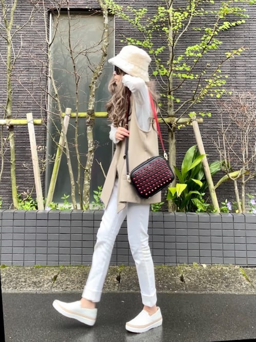 Clarks 超軽量 ホワイト ウエッジ レザー スニーカー スリッポン Craft Swift / クラフトスウィフト（ホワイトレザー） -Clarks