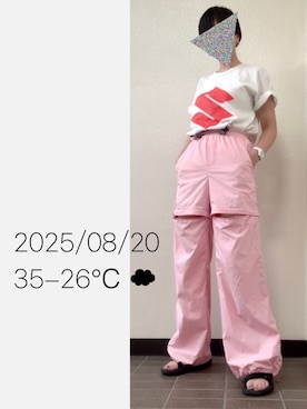 「Teva（テバ）のアイテム（サンダル）」を使った、hingeさん（レディース・161cm）の夏コーディネート