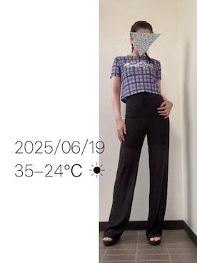 「MOUSSY（マウジー）のアイテム」を使った、hingeさん（レディース・161cm）の夏コーディネート