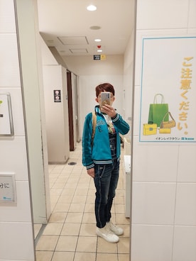「Rodeo Crowns（ロデオクラウンズ）のアイテム（サロペット/オーバーオール）」を使った、yukiさん（レディース・158cm）の春コーディネート