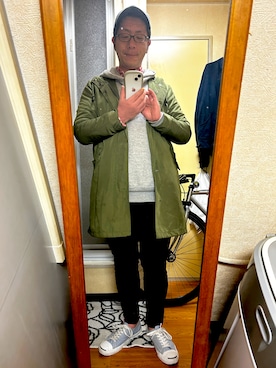 「JACK PURCELL（ジャックパーセル）のアイテム」を使った、tomoikeさん（メンズ・173cm）の冬コーディネート