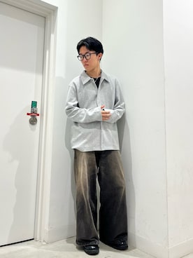「SENSE OF PLACE by URBAN RESEARCH（センスオブプレイスバイアーバンリサーチ）のアイテム（カーディガン/ボレロ）」を使った、しんさん（メンズ・167cm）の秋コーディネート